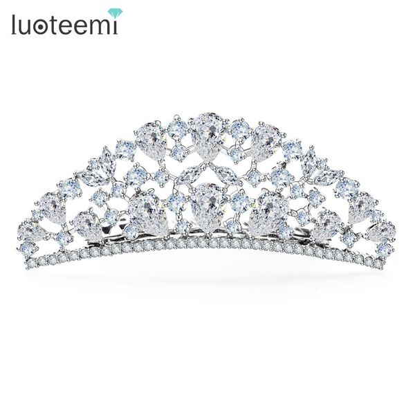 luoteemi jewelry store new luxury princess crown cz white gold-color bridal hair accessories for women wedding, Golden;white
luoteemi jewelry store new luxury princess crown cz white gold-color bridal hair accessories for women wedding, Golden;white