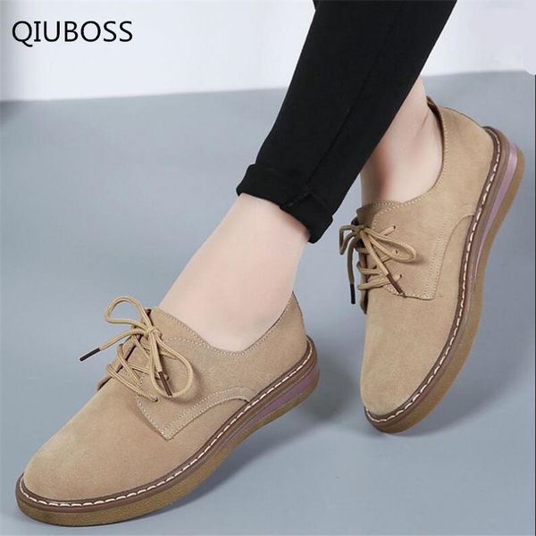 qiuboss women's shoes 2018 autumn genuine leather oxford lace up fashion casual shoes women sneakers flats moccasins q155, Black
qiuboss women's shoes 2018 autumn genuine leather oxford lace up fashion casual shoes women sneakers flats moccasins q155, Black
