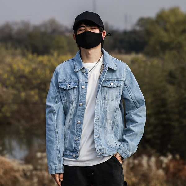 2020 spring trend men denim shirt 100% cotton turn-down collar solid color jeans cowboy luxury denim coat men outwearing, White;black
2020 spring trend men denim shirt 100% cotton turn-down collar solid color jeans cowboy luxury denim coat men outwearing, White;black