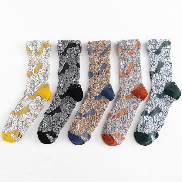 socks & hosiery cotton japanese sweet women's folds small flower pattern retro forest color matching pile 19 autumn and winter, Black;white
socks & hosiery cotton japanese sweet women's folds small flower pattern retro forest color matching pile 19 autumn and winter, Black;white