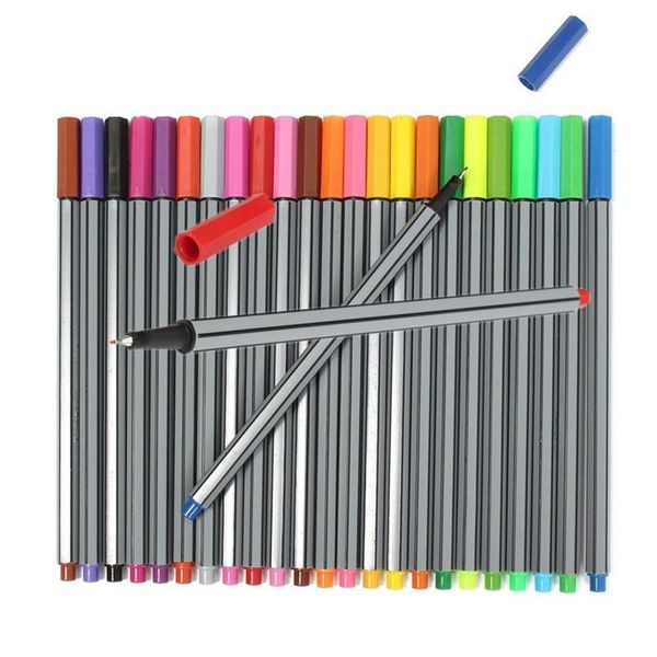 96 pcs/set 0.4 mm 24 colors marker pens kid ink arts painting pencils stationery, Black;red
96 pcs/set 0.4 mm 24 colors marker pens kid ink arts painting pencils stationery, Black;red
