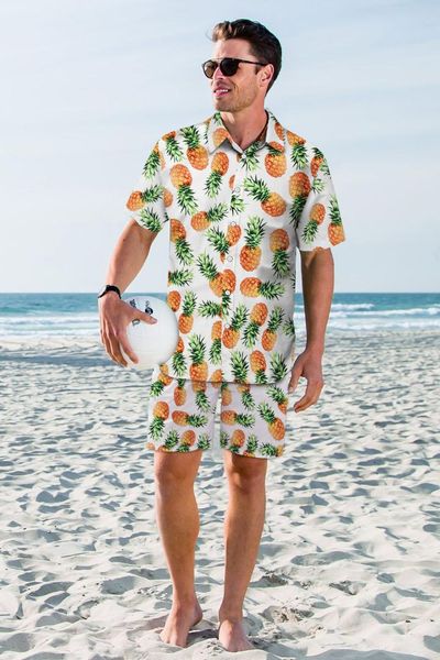 new fashion hawaii floral print shirts men+shorts set men short sleeve shirts casual men clothing sets tracksuit plus size, White;black
new fashion hawaii floral print shirts men+shorts set men short sleeve shirts casual men clothing sets tracksuit plus size, White;black