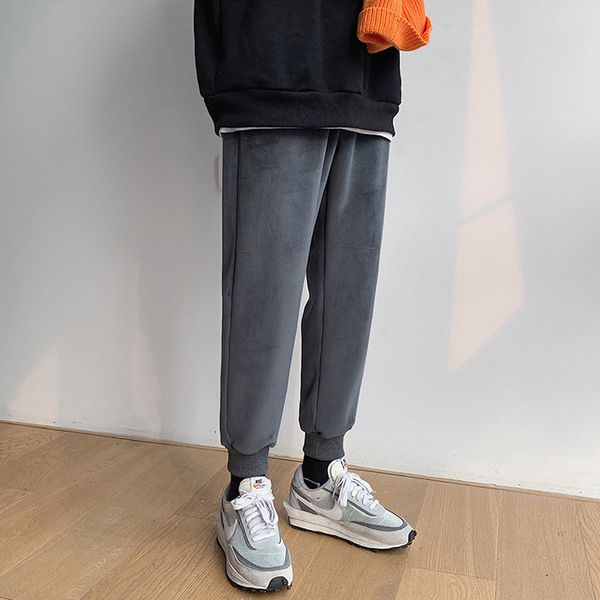men's pants winter plus velvet thick sweatpants warm fashion casual joggers men streetwear hip hop loose trousers mens m-3xl, Black
men's pants winter plus velvet thick sweatpants warm fashion casual joggers men streetwear hip hop loose trousers mens m-3xl, Black