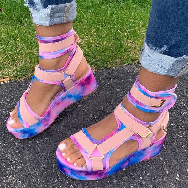 2020 new ladies platform gladiator sandals colorful wedges summer sandals women party chunky shoes woman plus size 35-43, Black
2020 new ladies platform gladiator sandals colorful wedges summer sandals women party chunky shoes woman plus size 35-43, Black