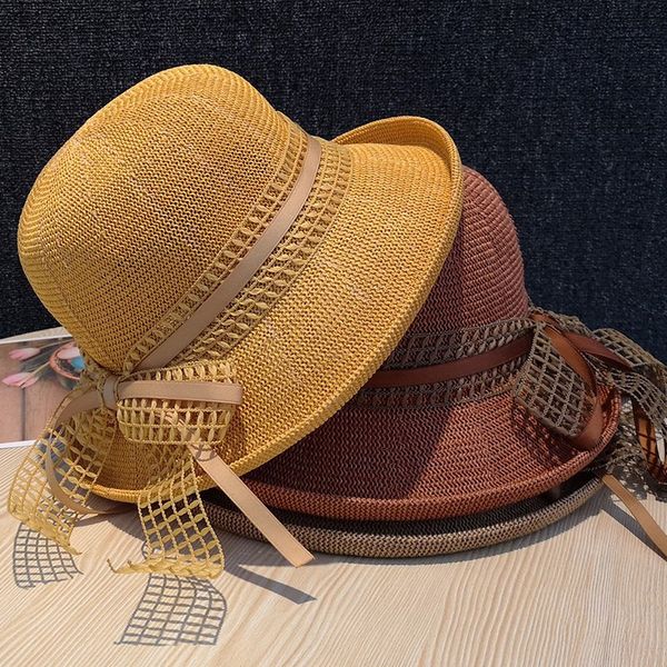 french bow bucket hats women elegant dome straw hat fashion outdoors travel casual fisherman caps adjustable sun visors 6 colors, Blue;gray
french bow bucket hats women elegant dome straw hat fashion outdoors travel casual fisherman caps adjustable sun visors 6 colors, Blue;gray