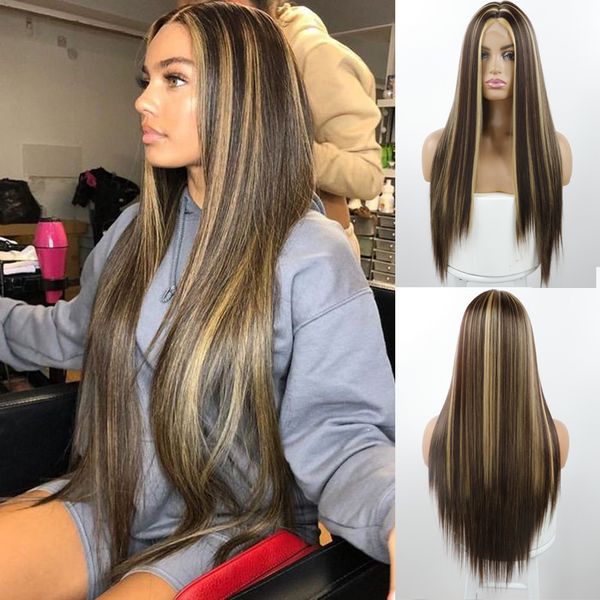 synthetic wigs linghang long natural wave brown to golden blonde ombre hair wig daily wear for white /black women
synthetic wigs linghang long natural wave brown to golden blonde ombre hair wig daily wear for white /black women