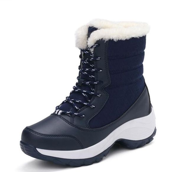 2019 new designer new snow boots female high to help waterproof ladies cotton women boots plus velvet warm women's sneakers shoes 34-42, Black
2019 new designer new snow boots female high to help waterproof ladies cotton women boots plus velvet warm women's sneakers shoes 34-42, Black