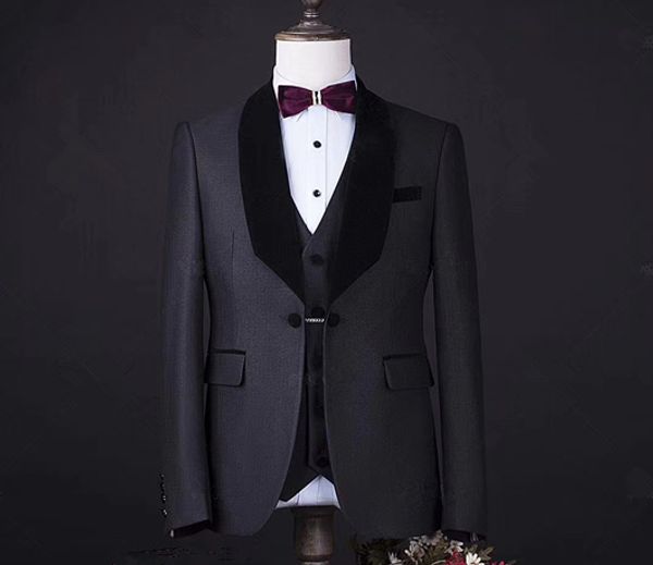 handsome groomsmen shawl lapel groom tuxedos mens wedding dress man jacket blazer prom dinner 3 piece suit(jacket+pants+tie+vest) a15, Black;gray
handsome groomsmen shawl lapel groom tuxedos mens wedding dress man jacket blazer prom dinner 3 piece suit(jacket+pants+tie+vest) a15, Black;gray