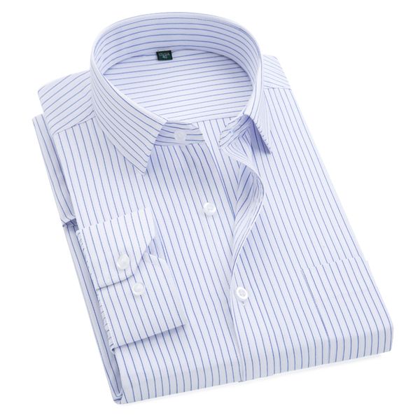 plus size s to 8xl formal shirts for men striped long sleeved non-iron slim fit dress shirts, White;black
plus size s to 8xl formal shirts for men striped long sleeved non-iron slim fit dress shirts, White;black