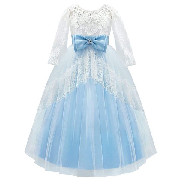 flowers pearls flower girls dresses for wedding 2019 sheer neck hollow back ball gown organza first communion dress, White;blue
flowers pearls flower girls dresses for wedding 2019 sheer neck hollow back ball gown organza first communion dress, White;blue