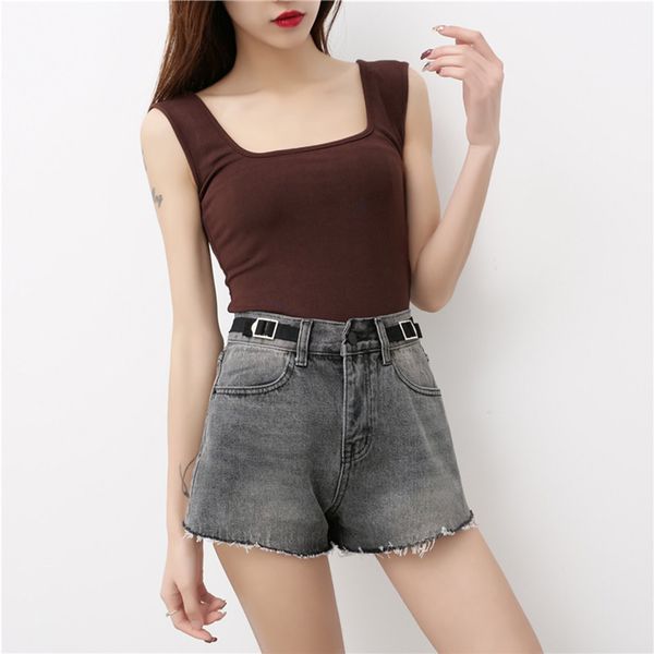 audwhale summer high waist denim shorts for women casual solid washed tassel women's jean shorts summer cotton female, White;black
audwhale summer high waist denim shorts for women casual solid washed tassel women's jean shorts summer cotton female, White;black