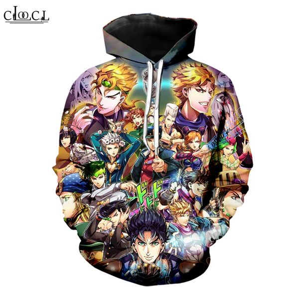 Japan Anime JoJo's Bizarre Adventure Hoodie Women Men 3D Print Casual Long Sleeve Hooded Sweatshirt Streetwear Couples Coat
Japan Anime JoJo's Bizarre Adventure Hoodie Women Men 3D Print Casual Long Sleeve Hooded Sweatshirt Streetwear Couples Coat