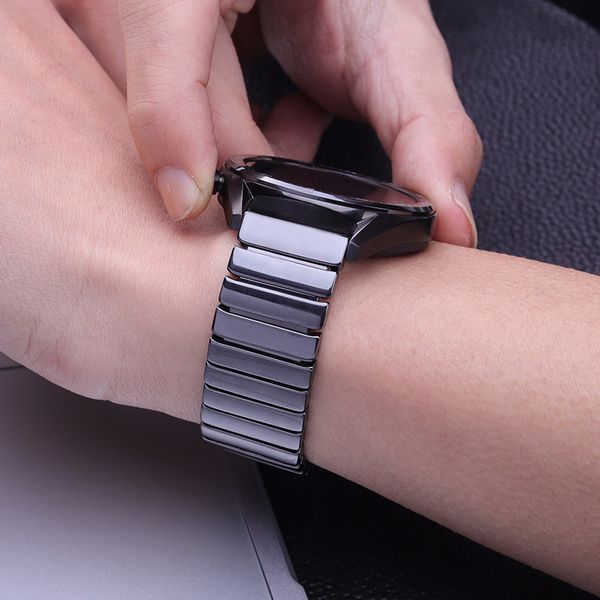 20mm ceramic strap watch replacement strap smooth surface ceramic wristband adjustable size compatible band width 20mm watch, Black;brown
20mm ceramic strap watch replacement strap smooth surface ceramic wristband adjustable size compatible band width 20mm watch, Black;brown