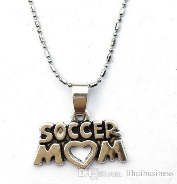 10pc/lot soccer mom necklace with chain sports mom jewelry end of season players team mothers day gift drop shipping new arrival jewelry, Silver
10pc/lot soccer mom necklace with chain sports mom jewelry end of season players team mothers day gift drop shipping new arrival jewelry, Silver