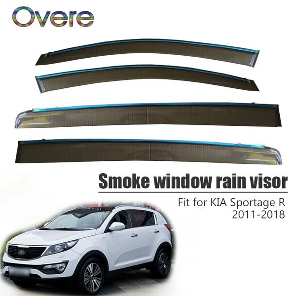 overe 4pcs/1set smoke window rain visor for kia sportage r 2011 2012 2013 2014 2015 2016 2017 2018 vent sun guard accessories
overe 4pcs/1set smoke window rain visor for kia sportage r 2011 2012 2013 2014 2015 2016 2017 2018 vent sun guard accessories