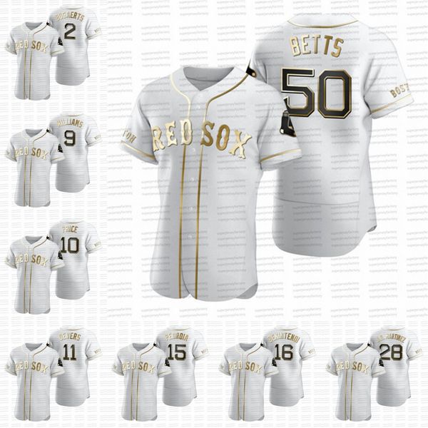 50 mookie betts 2020 golden edition jerseys j.d. martinez wade boggs david ortiz workman xander bogaerts rafael devers eovaldi, Black 
50 mookie betts 2020 golden edition jerseys j.d. martinez wade boggs david ortiz workman xander bogaerts rafael devers eovaldi, Black