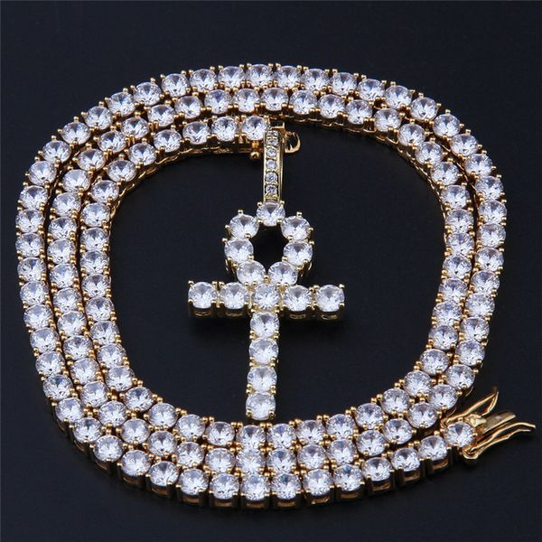europe and america hip hop street jewelry gold plated full cz cross pendant necklace with tennis chain for men women gift, Silver
europe and america hip hop street jewelry gold plated full cz cross pendant necklace with tennis chain for men women gift, Silver