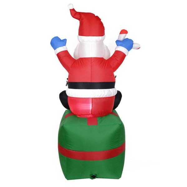 1.8m high automatic inflatable santa claus light inflatable christmas decoration garden inflatable toys outdoor toys christmas decorations
1.8m high automatic inflatable santa claus light inflatable christmas decoration garden inflatable toys outdoor toys christmas decorations