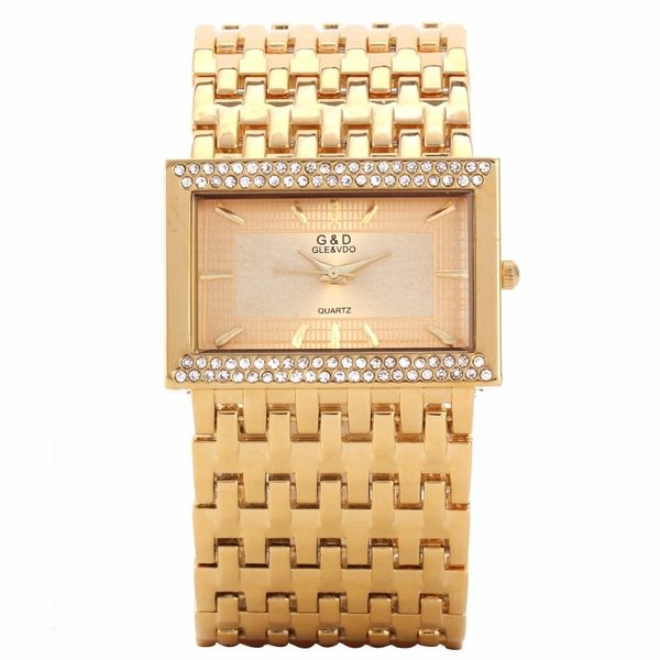 2018 g&d golden luxury women's bracelet watches quartz wristwatch rhinestone ladies dress watches relogio feminino new year gift cj1912, Slivery;brown
2018 g&d golden luxury women's bracelet watches quartz wristwatch rhinestone ladies dress watches relogio feminino new year gift cj1912, Slivery;brown