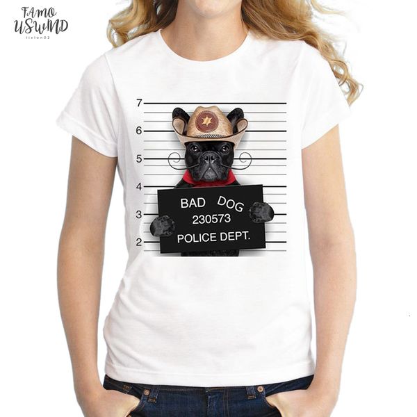 2020 dog women police dept design women t shirt french bulldog t shirt novelty short sleeve tee pug printed bad, White
2020 dog women police dept design women t shirt french bulldog t shirt novelty short sleeve tee pug printed bad, White
