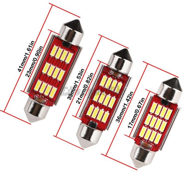 interior light 20pcs 36mm 39mm 41mm smd 4014 led white dome festoon car light canbus error c5w led lamp auto bulb
interior light 20pcs 36mm 39mm 41mm smd 4014 led white dome festoon car light canbus error c5w led lamp auto bulb