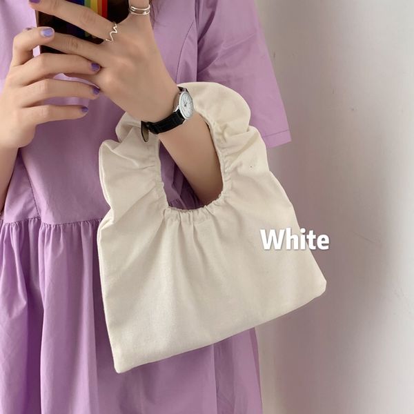 202 korean style ins pleated lotus leaf handbag female student casual all-match canvas
202 korean style ins pleated lotus leaf handbag female student casual all-match canvas