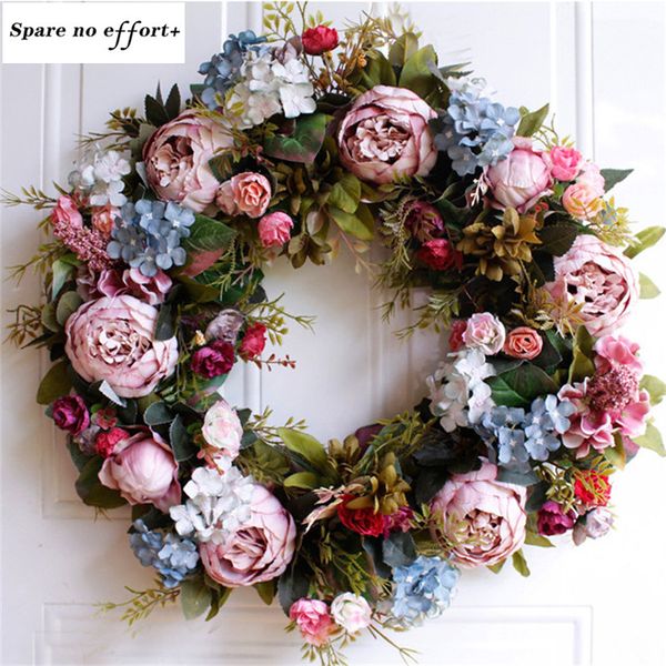 55cm door wreath large garland easter artificial flower wreath wall hanging door decoration home decoration farmhouse deocr
55cm door wreath large garland easter artificial flower wreath wall hanging door decoration home decoration farmhouse deocr