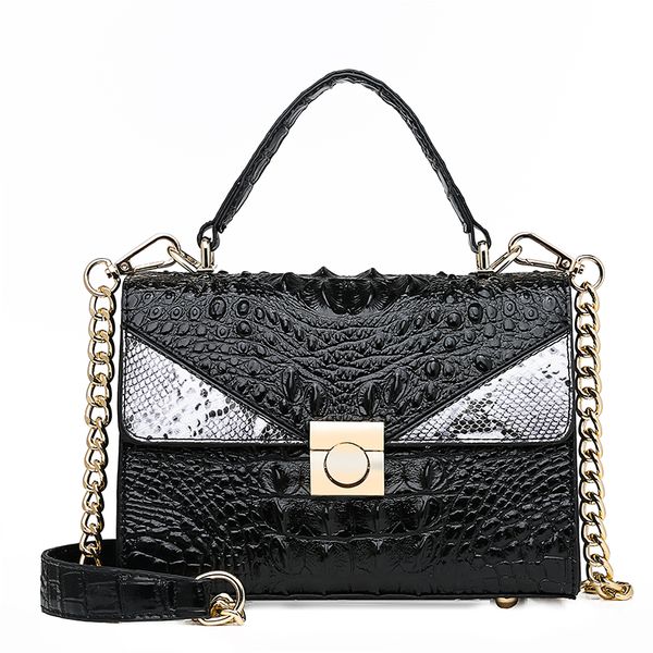 2019 new crocodile luxury handbags women designer leather shoulder bags for ladies python bag alligator crossbody black s1710
2019 new crocodile luxury handbags women designer leather shoulder bags for ladies python bag alligator crossbody black s1710