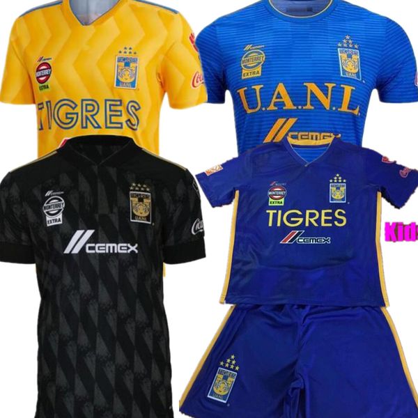 Men +Kids kits 2020 Tigres UANL soccer jersey 19 20 Mexico club Yellow 7 Stars GIGNAC Vargas SOSA away blue third black football shirt
Men +Kids kits 2020 Tigres UANL soccer jersey 19 20 Mexico club Yellow 7 Stars GIGNAC Vargas SOSA away blue third black football shirt