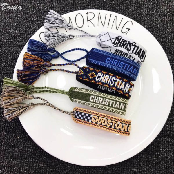 donia jewelry party, europe and america d home knitting hand rope, hand embroidery, men's and women's hand rope birthday gift chri, Black
donia jewelry party, europe and america d home knitting hand rope, hand embroidery, men's and women's hand rope birthday gift chri, Black