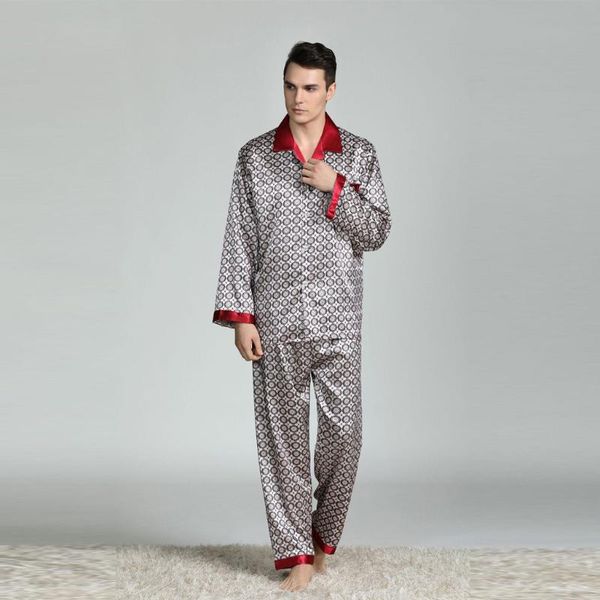 mens stain silk pajama set pajamas men sleepwear modern style silk nightgown home male satin soft cozy for sleeping, Black;brown
mens stain silk pajama set pajamas men sleepwear modern style silk nightgown home male satin soft cozy for sleeping, Black;brown