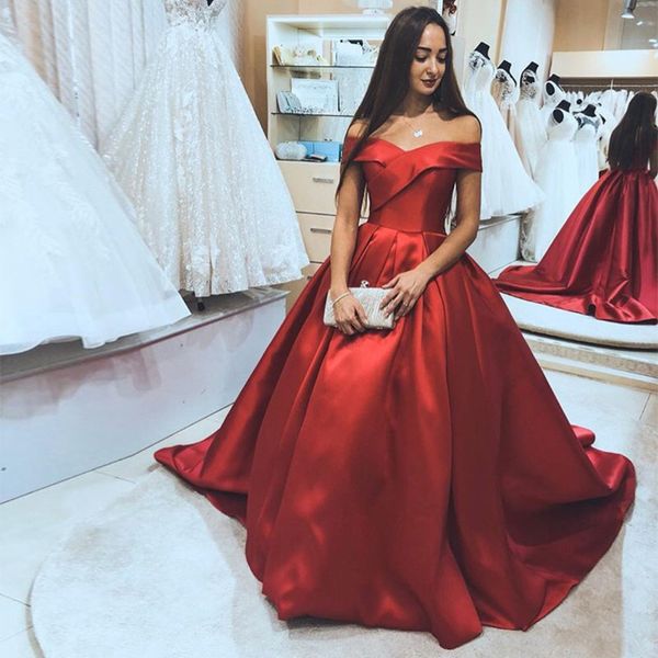 red evening ball gown plus size prom dresses with off the shoulder sleeves, Black
red evening ball gown plus size prom dresses with off the shoulder sleeves, Black
