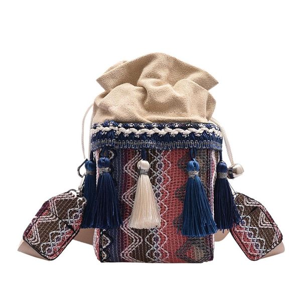 national woven shoulder bag ethnic style tassel messenger bag small square mobile phone bags women mini crossbody pack /e
national woven shoulder bag ethnic style tassel messenger bag small square mobile phone bags women mini crossbody pack /e