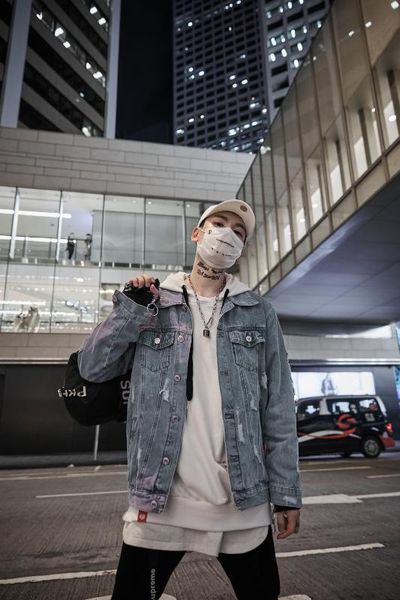 denim washed stitching plaid denim jacket printed hat loose men's washed jacket 2020 sa-8, Black;brown
denim washed stitching plaid denim jacket printed hat loose men's washed jacket 2020 sa-8, Black;brown