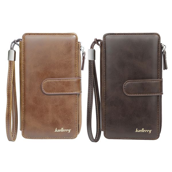 men's wallet with coin pocket zipper coin purse men's clutch bag business men's bag zipper buckle retro big wallet, Red;black
men's wallet with coin pocket zipper coin purse men's clutch bag business men's bag zipper buckle retro big wallet, Red;black