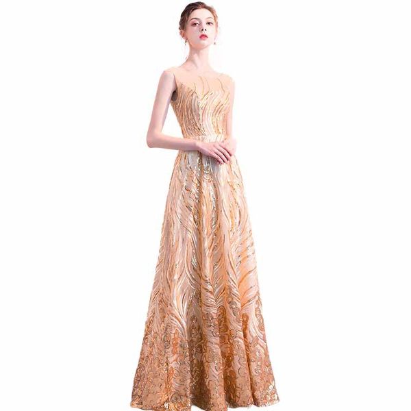 bling scoop neck evening gown with sequins 2020 gold long formal party dress in stock prom gown, Black;red
bling scoop neck evening gown with sequins 2020 gold long formal party dress in stock prom gown, Black;red