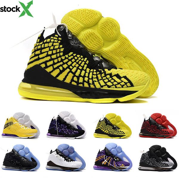 2020 17s black yellow mens basketball shoes 17 red white purple bred knit breathable men sports trainers designer sneakers size 40-46
2020 17s black yellow mens basketball shoes 17 red white purple bred knit breathable men sports trainers designer sneakers size 40-46