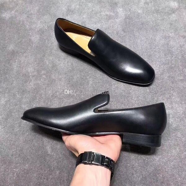 gentleman party wedding sneaker shoes for red bottom women,men loafers shoes luxury design moccasin flats original box, Black
gentleman party wedding sneaker shoes for red bottom women,men loafers shoes luxury design moccasin flats original box, Black