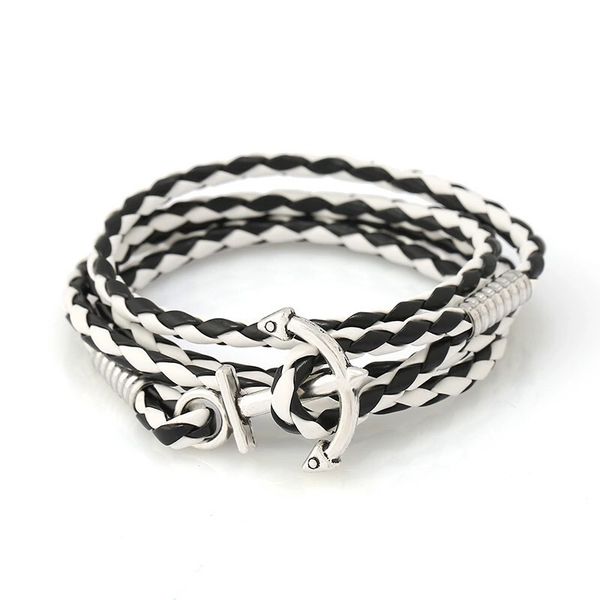 bracelet fish hook pu leather rope multi-storey weave anchor bracelet navy concise personality ornaments, Golden;silver
bracelet fish hook pu leather rope multi-storey weave anchor bracelet navy concise personality ornaments, Golden;silver