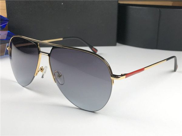 fashion designer sunglasses classic selling popular 73t pilot half frame uv400 protection eyewear with the original box, White;black
fashion designer sunglasses classic selling popular 73t pilot half frame uv400 protection eyewear with the original box, White;black