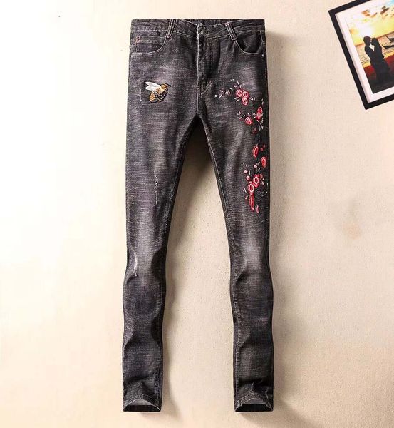 дизайнерские высокие квилти мужские брюки удобные частные пользовательские приливные брендовые продажи промытые slim fit повседневные ковбой, Blue 
дизайнерские высокие квилти мужские брюки удобные частные пользовательские приливные брендовые продажи промытые slim fit повседневные ковбой, Blue