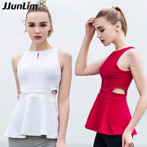 flounce women yoga shirt sport vest quick dry sleeveless running removable padded female gym fitness tank sportswear, White;red
flounce women yoga shirt sport vest quick dry sleeveless running removable padded female gym fitness tank sportswear, White;red