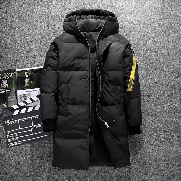 2018 winter jacket men fashion european style high street white duck down jacket men hooded thick keep warm long down coat, Black
2018 winter jacket men fashion european style high street white duck down jacket men hooded thick keep warm long down coat, Black