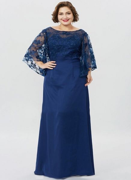 plus size royal blue mother of the bride dresses jewel neck lace applique mothers dress for weddings sweep train formal gowns for mothers, Black
plus size royal blue mother of the bride dresses jewel neck lace applique mothers dress for weddings sweep train formal gowns for mothers, Black