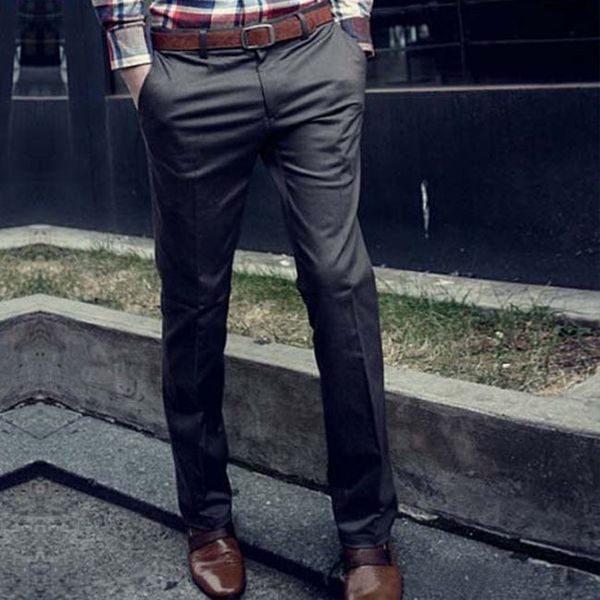 new 2019 spring men formal straight suit pants slim fashion skinny full length pants plus size male trousers business party, Black
new 2019 spring men formal straight suit pants slim fashion skinny full length pants plus size male trousers business party, Black