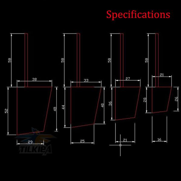good quality nylon steering rudder plastic rudder for rc boat height 28mm/36mm/44mm/52mm 90 degrees or 180 degrees arm
good quality nylon steering rudder plastic rudder for rc boat height 28mm/36mm/44mm/52mm 90 degrees or 180 degrees arm