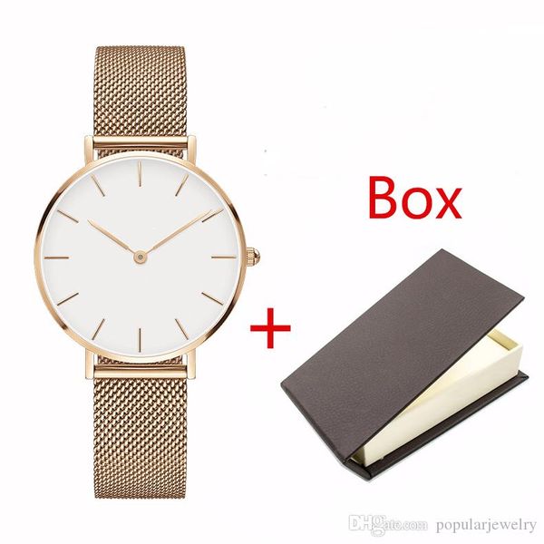 new fashion women's rose gold steel belt watch 32mm women's 36mm 40mm men's quartz watch delivery box, Slivery;brown
new fashion women's rose gold steel belt watch 32mm women's 36mm 40mm men's quartz watch delivery box, Slivery;brown