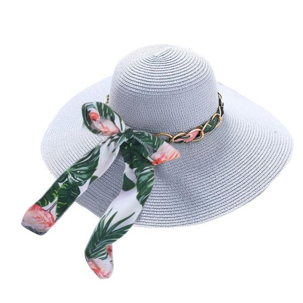 new spring summer beach hats for wome wide brim floppy foldable straw sun hat visor outdoor hats bow-knot wedding hat #zer, Blue;gray
new spring summer beach hats for wome wide brim floppy foldable straw sun hat visor outdoor hats bow-knot wedding hat #zer, Blue;gray