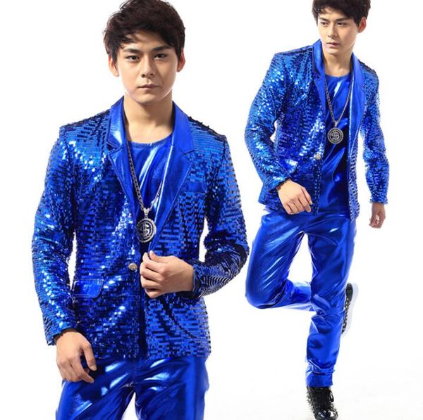 blue clothes men suits designs masculino homme stage costumes for singers jacket men sequins blazer dance star style dress punk, White;black
blue clothes men suits designs masculino homme stage costumes for singers jacket men sequins blazer dance star style dress punk, White;black