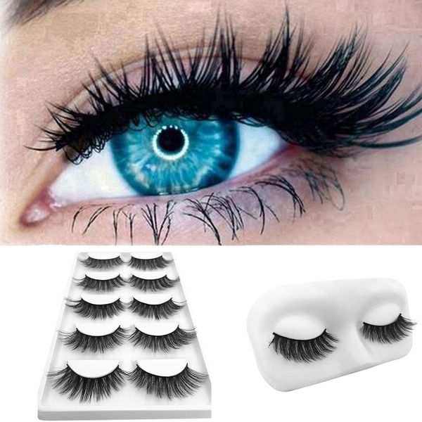 5 pair luxury lashes 3d mink eyelashes handmade reusable natural curling thick eyelashes popular false lashes makeup l58
5 pair luxury lashes 3d mink eyelashes handmade reusable natural curling thick eyelashes popular false lashes makeup l58
